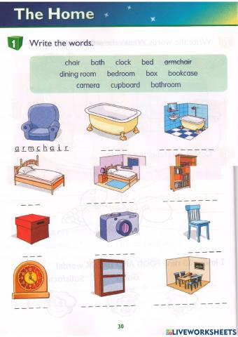 Idict 1 - Unit 6 - Lesson 10 - worksheet 1