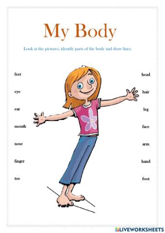 Vocabulary: My Body