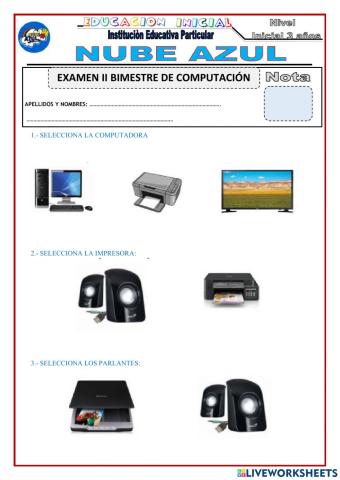 Examen computación