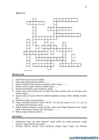 Crossword IPS
