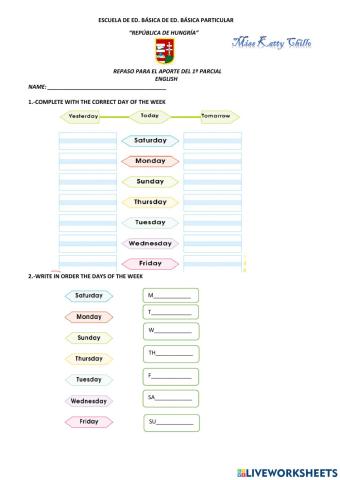 Repaso para el aporte 3ero