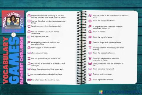 Alphabet Challenge 2