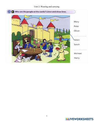 Fun for flyers - Unit 2- D