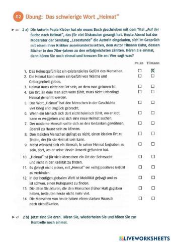 B1 Lek13 Hören und Sprechen