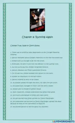 The Fugitive: Chapter 8