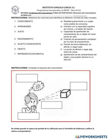 Elementos del conocimiento