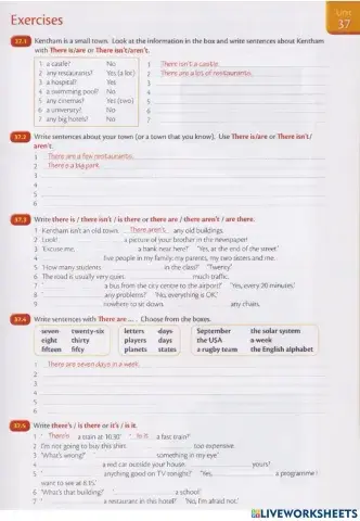 There is - There are - CEG 37