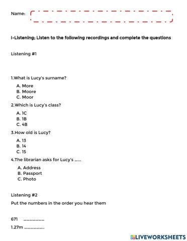 AO Midterm quiz part 1