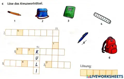 Das Kreuzworträtsel