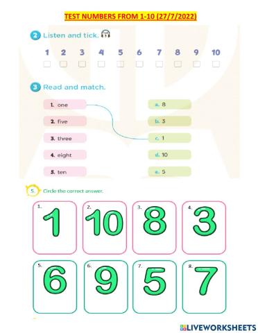 G3-starter number 1-10