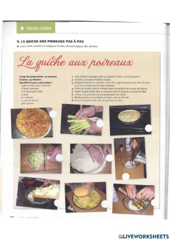 La recette : 4 compétences