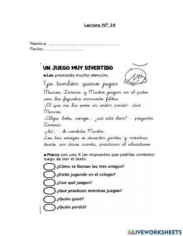 Un juego muy divertido