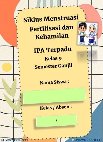 Menstruasi dan Fertilisasi