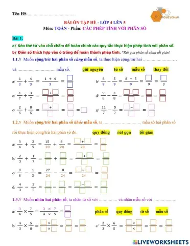 Ôn tập hè lớp 4 lên 5-Toán-01