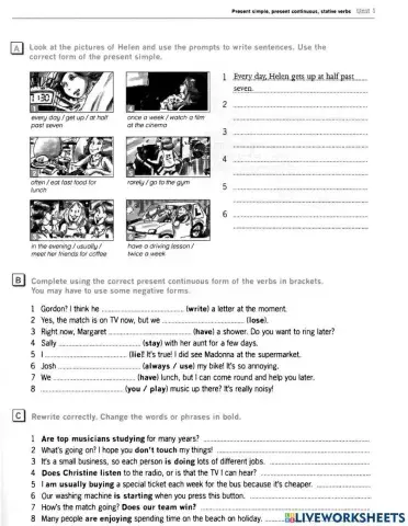 Unit 1. destination B1