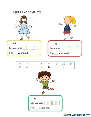 My name is - spelling