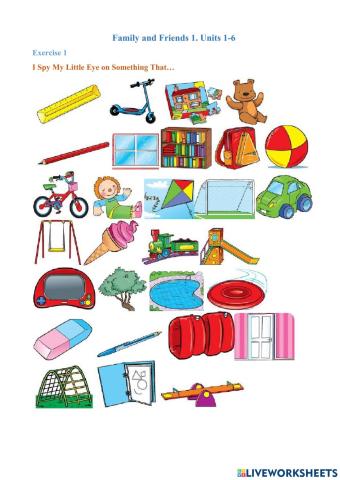 Family and Friends  Units 1-6