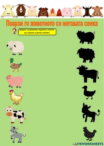 Пронајди ја сенката