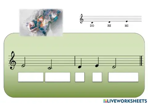 Notas Mi, Re y Do (Prueba)