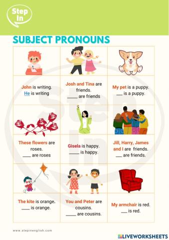 Subject Pronouns