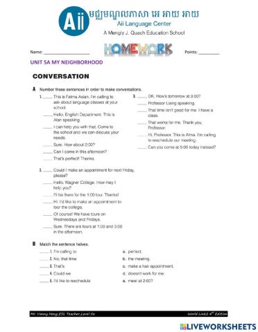 WL2 4th Edition-Unit5A-HW2