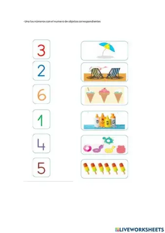 Identificar los números