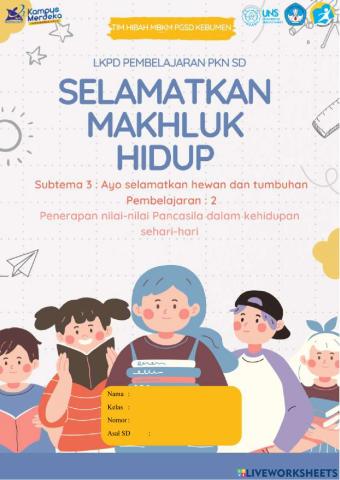 LKPD Mata Kuliah Pembelajaran PKn