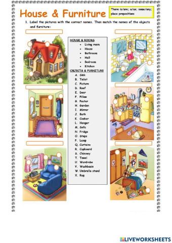 House Vocabulary