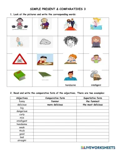 Gs3ov simple present- comparatives- superatives