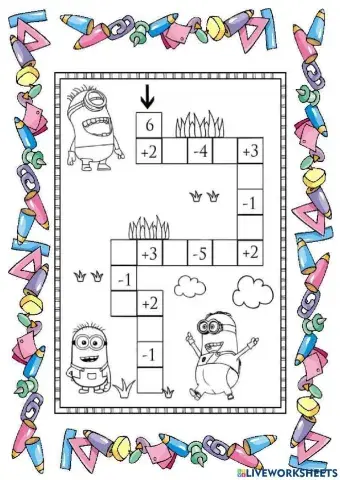 Crucigramas sumas y restas-17