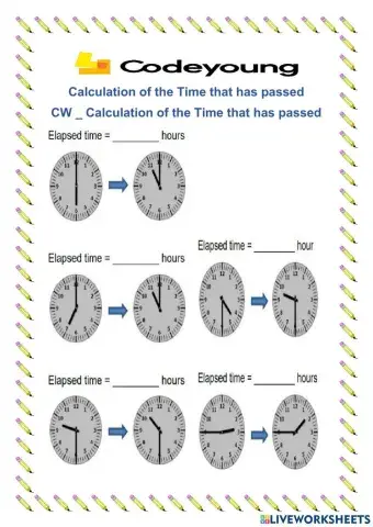 Calculation of the Time that has passed