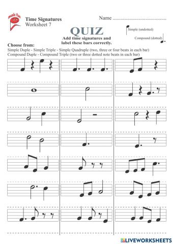 Time signature music