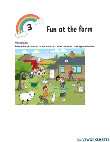 Unit 3-FUN AT THE FARM