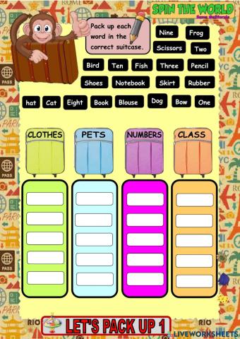 Let's pack 1 (Revision)