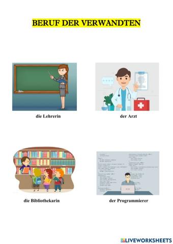 Beruf der verwandten