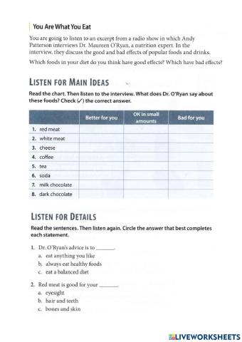 Academic English listening 1 unit 2