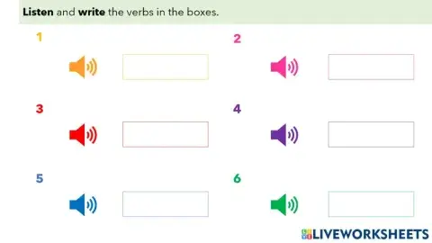 L9 - A10 - Verbs, Listening and Writing