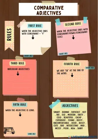 Comparative Adjectives