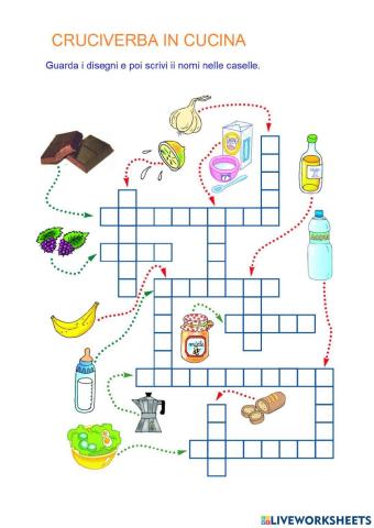 Cruciverba in cucina