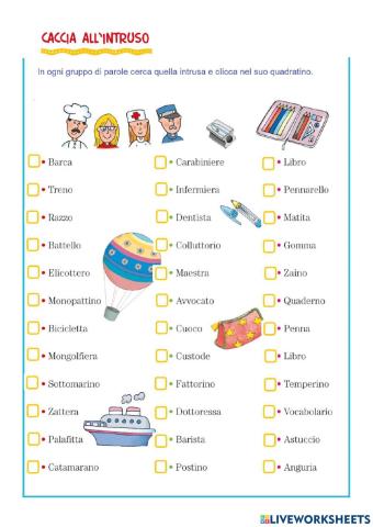 Cerca l'intruso