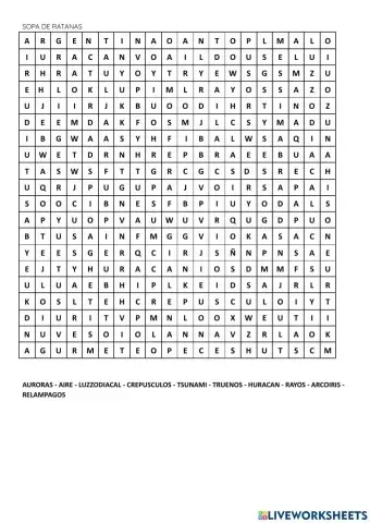 Sopa de ratanas botanas