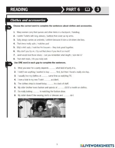 Pet - Reading part 6