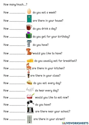 How much vs how many