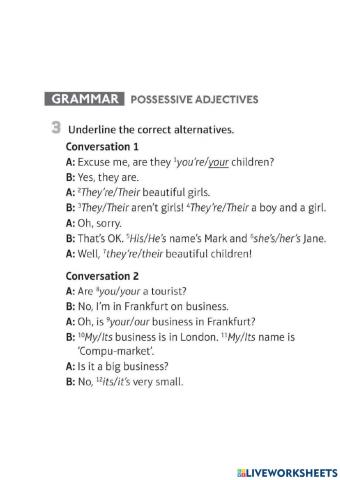 So st wb - revision possessives