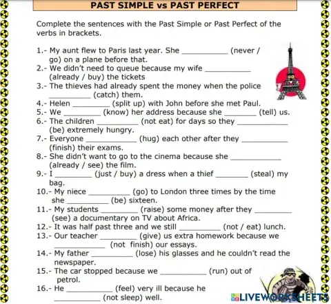 Past Perfect vs Past Simple