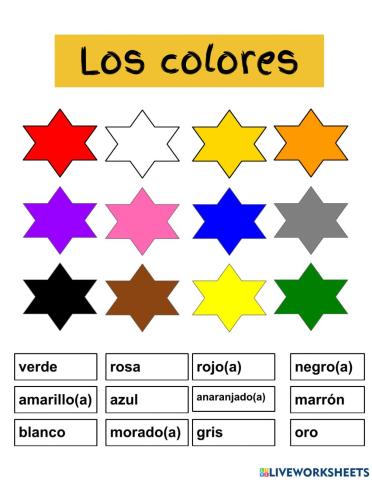 Los colores