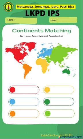 Continent matching