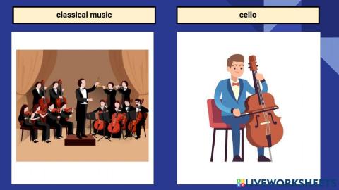 Music vocabulary for children or begginers