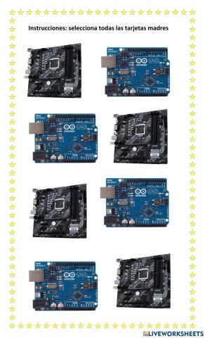 Disco duro y tarjeta madre