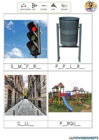 Elementos de la calle